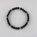 Armband, Turmalin schwarz 6 mm
