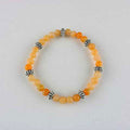 Orangencalzit Armband 6 oder 8 mm